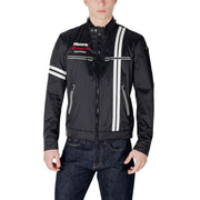 Blauer Black Polyamide Jackets & Coat - ACCEXO