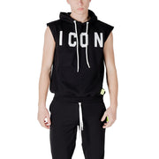 Icon Black Cotton Hoody - ACCEXO