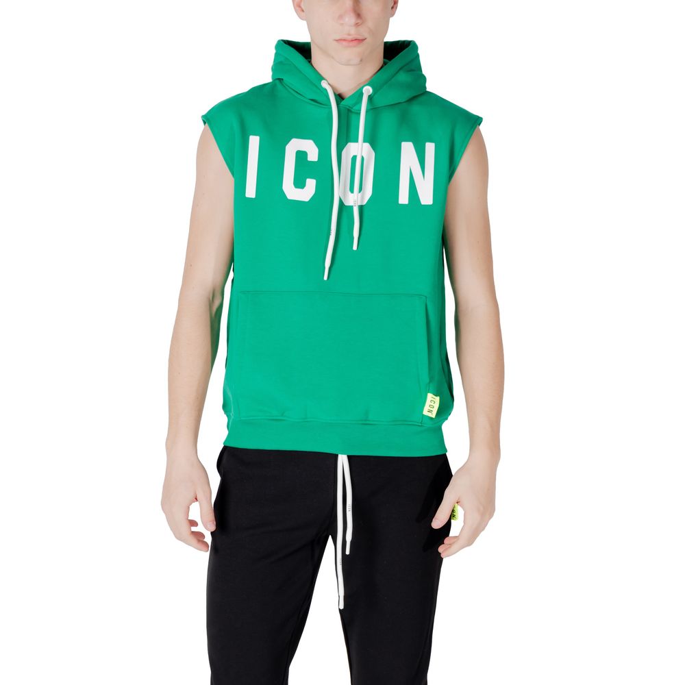 Icon Green Cotton Hoody - ACCEXO