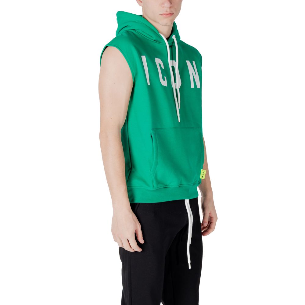 Icon Green Cotton Hoody - ACCEXO