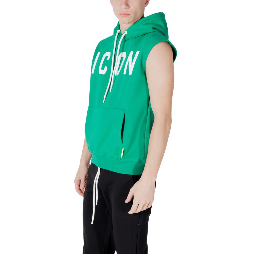 Icon Green Cotton Hoody - ACCEXO