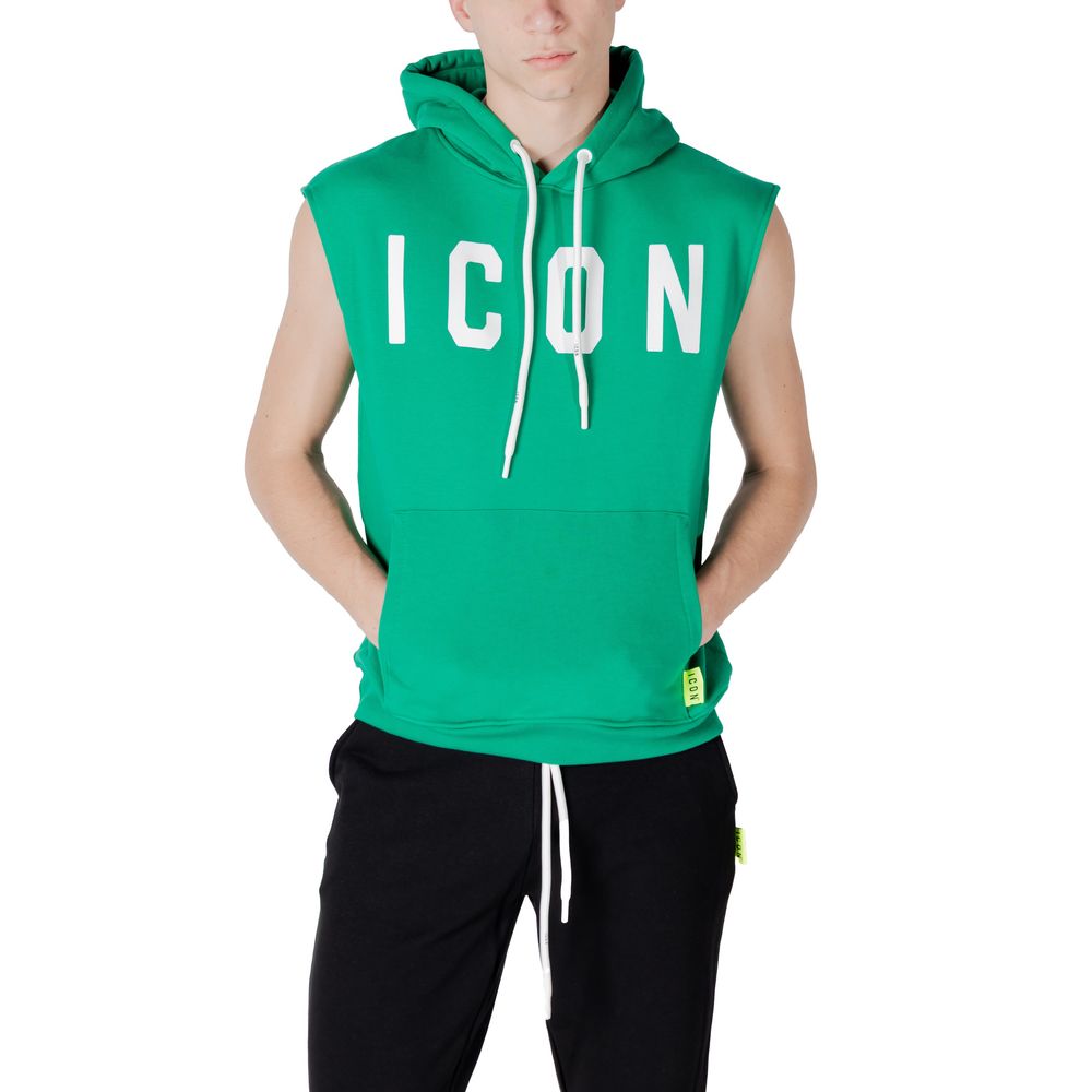 Icon Green Cotton Hoody - ACCEXO