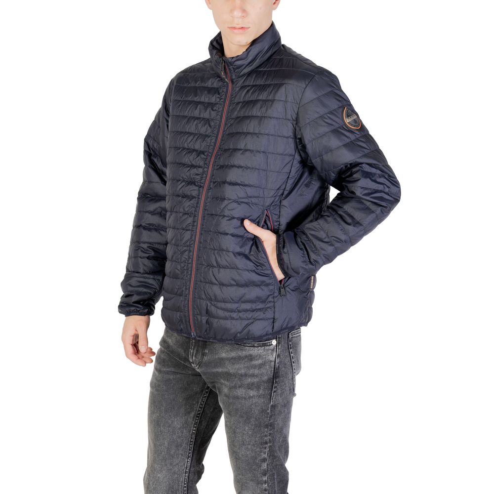 Napapijri Blue Polyamide Jackets & Coat - ACCEXO