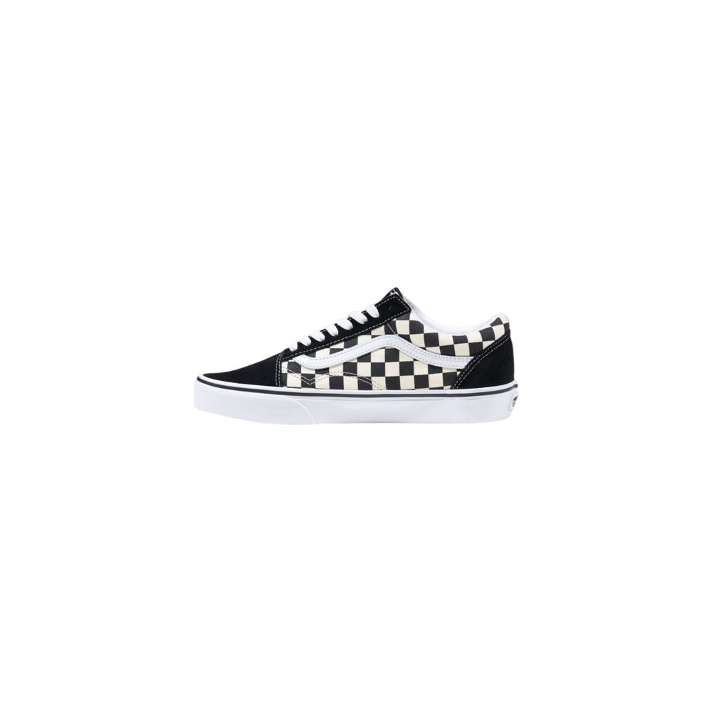 Vans Black And White Fabric Sneaker - ACCEXO