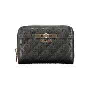Guess Jeans Black Polyethylene Women Wallet