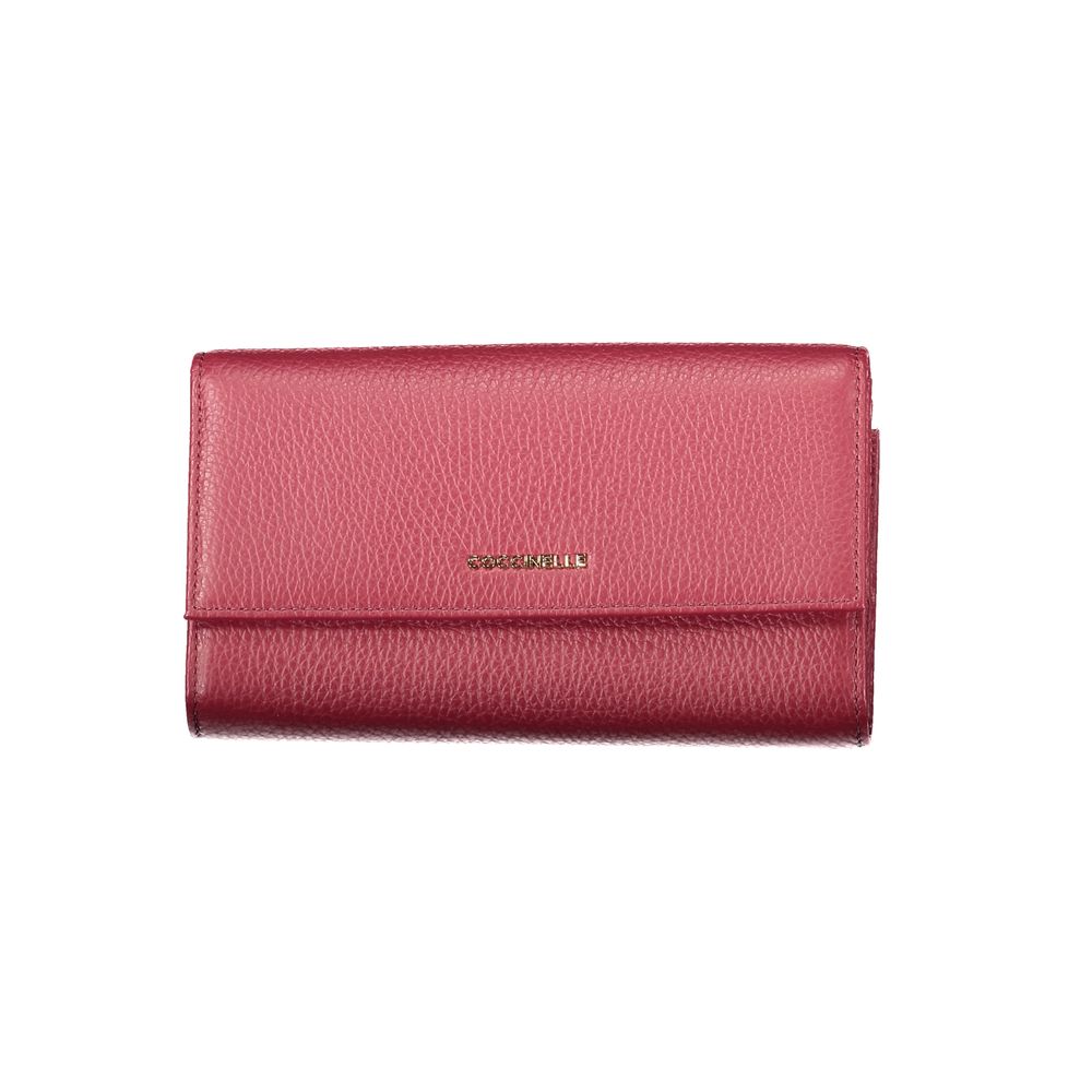 Coccinelle Red Leather Wallet