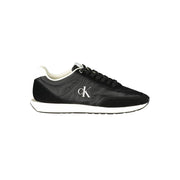 Calvin Klein Black Recycled Polyester Men Sneaker