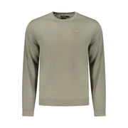 Napapijri Verde Wool Men Sweater