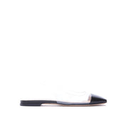 Gianvito Rossi Plexi Slingback Flats - ACCEXO
