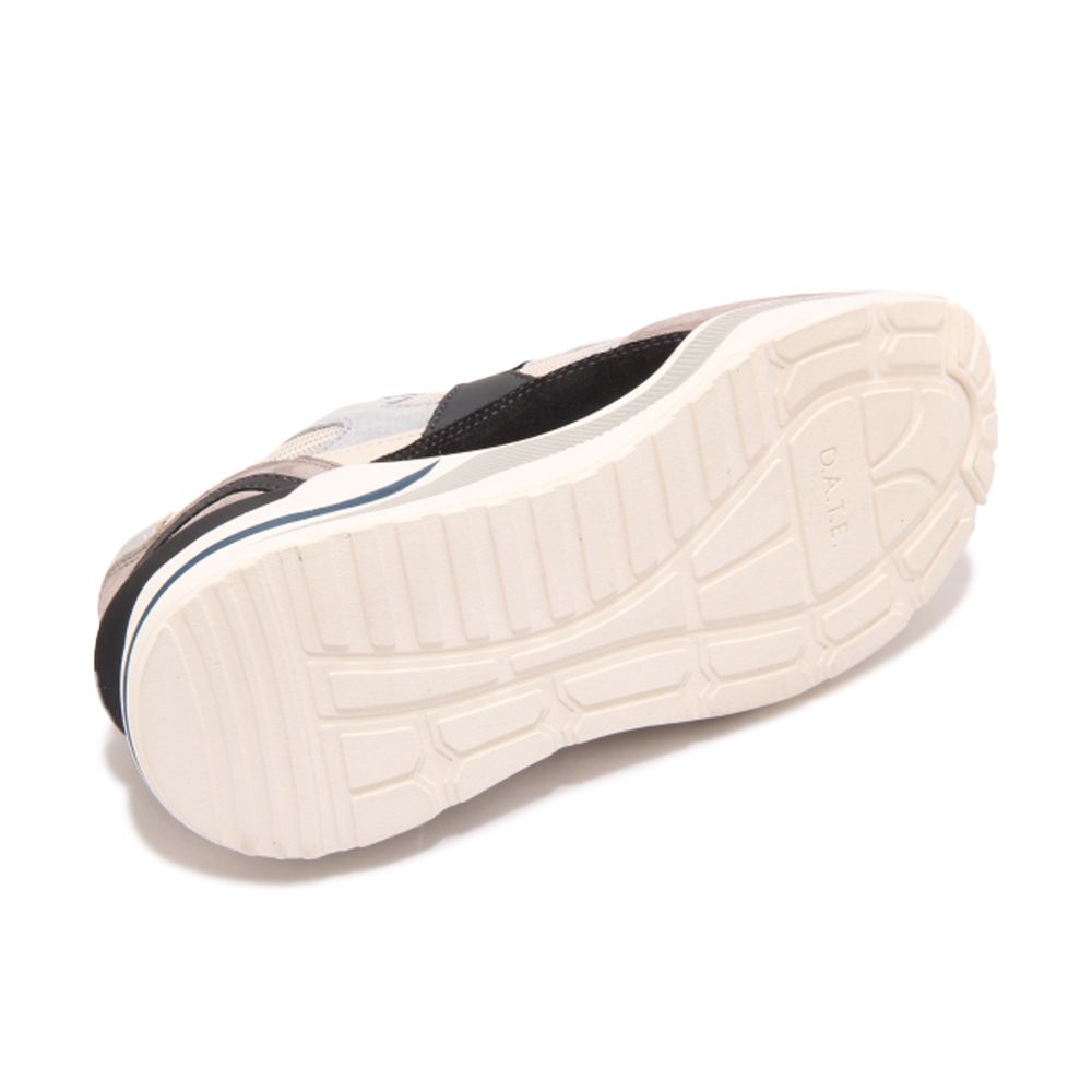 D.A.T.E Beige Leather Sneaker - ACCEXO