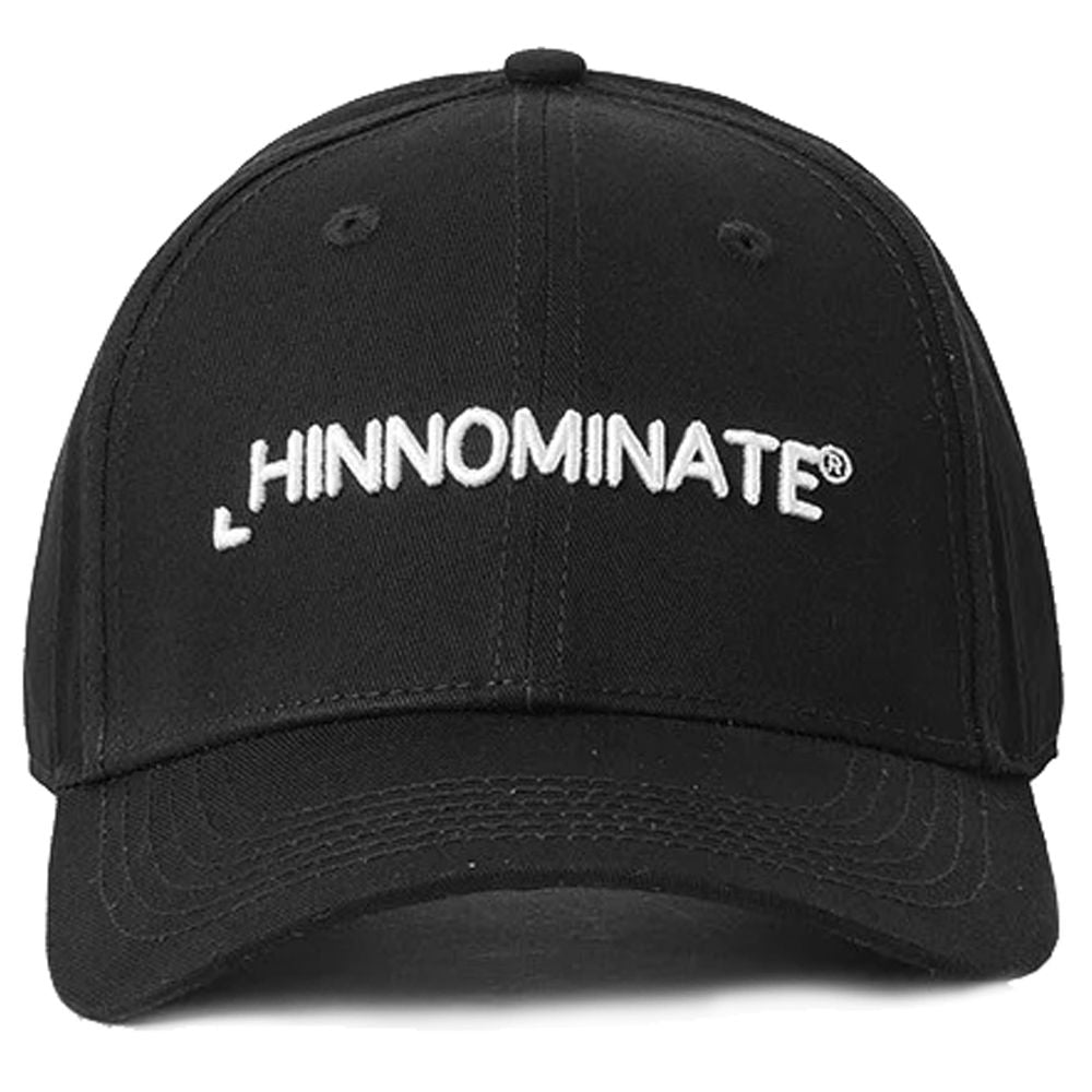 Hinnominate Black Cotton Hat - ACCEXO