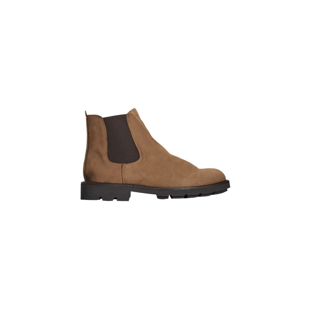 Roberto Pepe Luxury Brown Calfskin Boot - ACCEXO