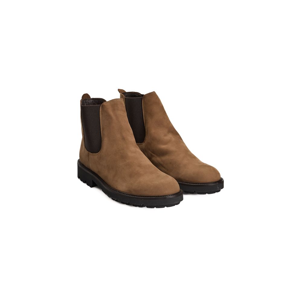 Roberto Pepe Luxury Brown Calfskin Boot - ACCEXO