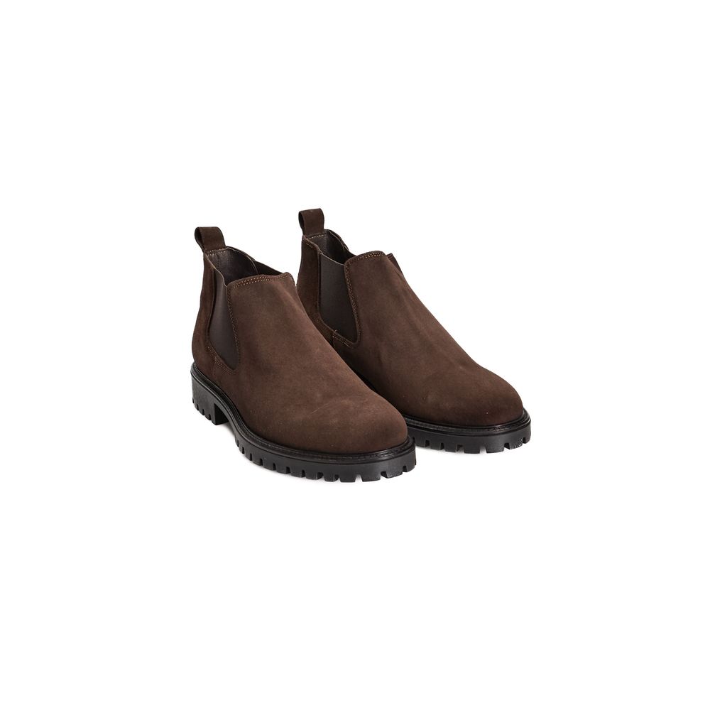 Roberto Pepe Luxury Brown Calfskin Boot - ACCEXO
