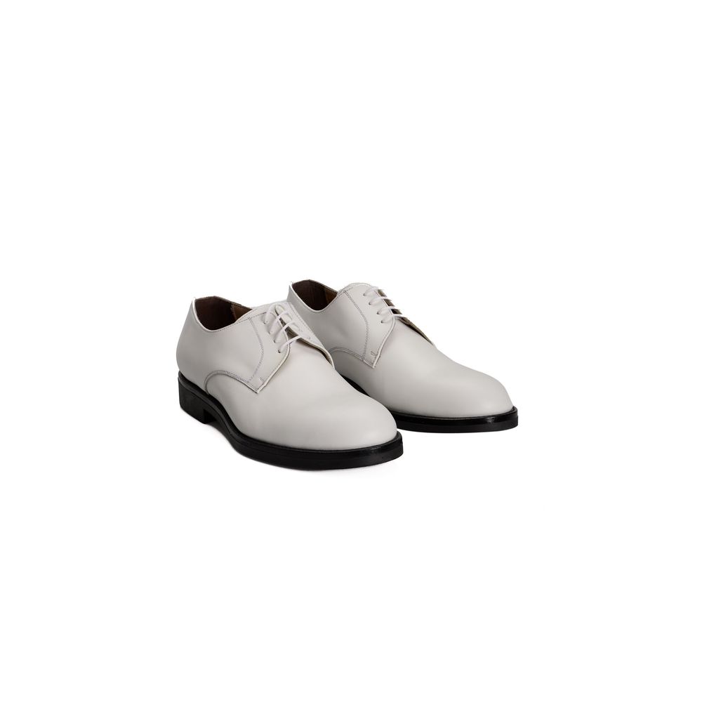 Roberto Pepe Luxury White Calfskin Loafer - ACCEXO