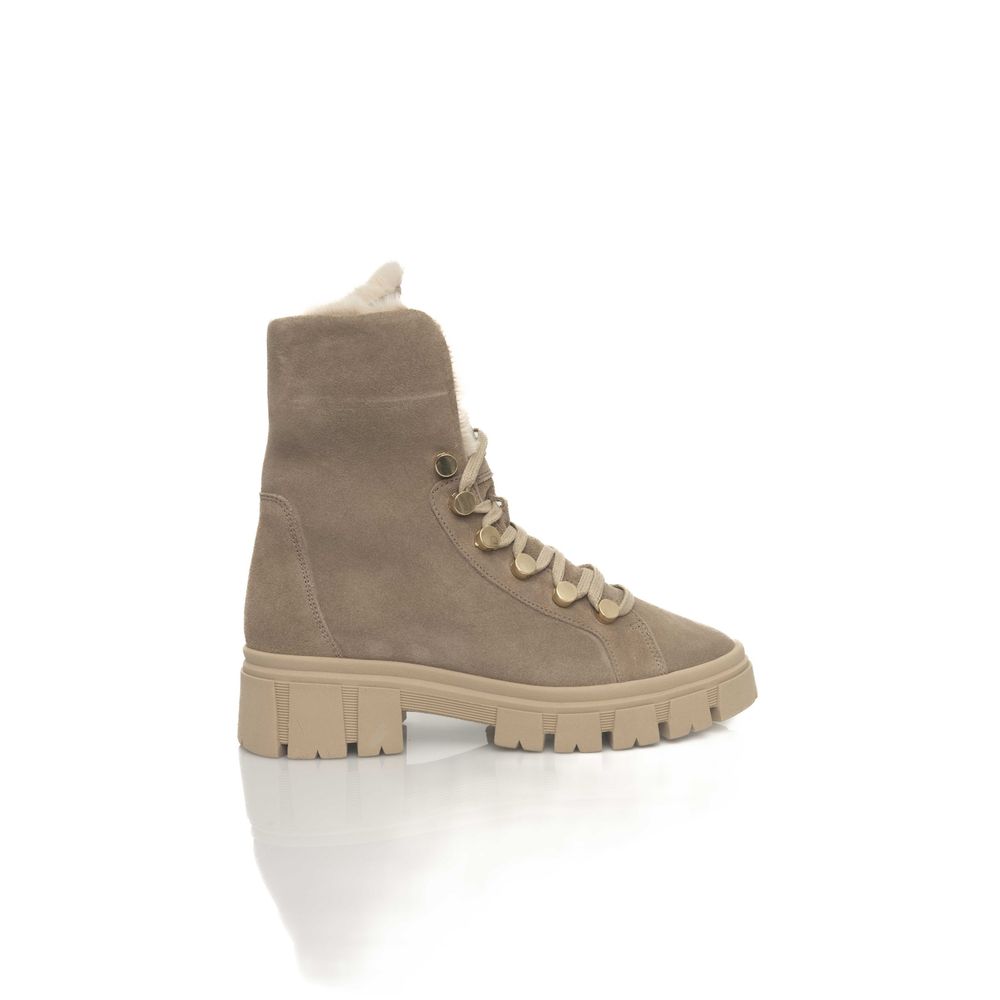 Cerruti 1881 Beige Cowhide Boot - ACCEXO