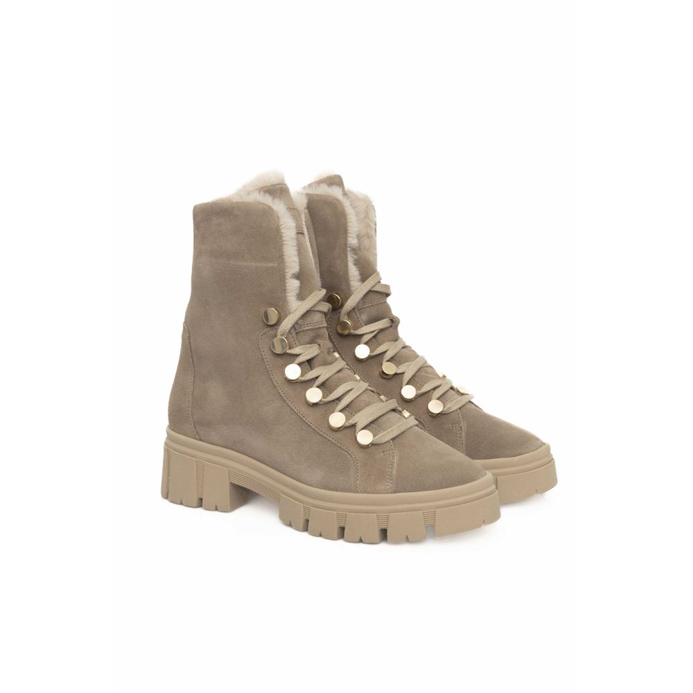 Cerruti 1881 Beige Cowhide Boot - ACCEXO