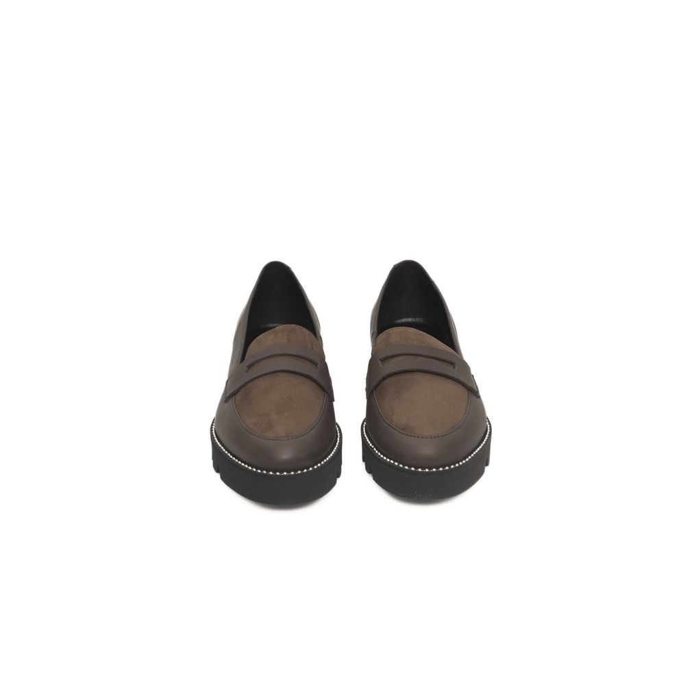 Cerruti 1881 Brown Cowhide Loafer - ACCEXO