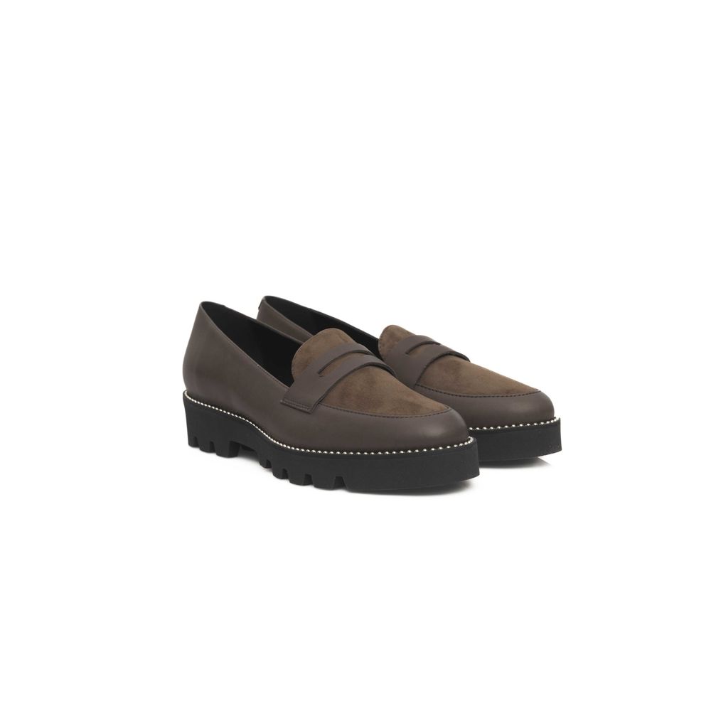 Cerruti 1881 Brown Cowhide Loafer - ACCEXO