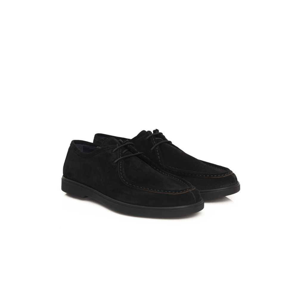 Cerruti 1881 Black Cowhide Shoe - ACCEXO