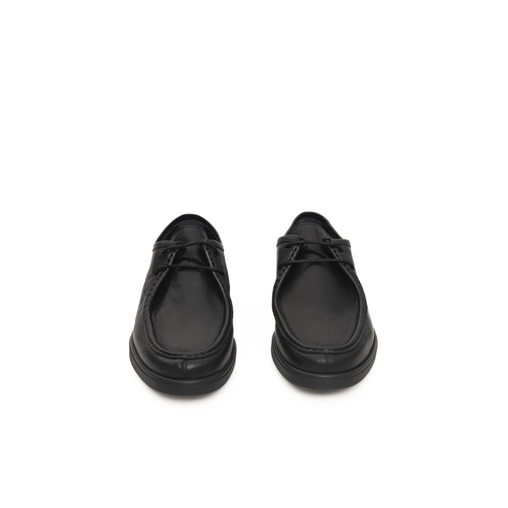 Cerruti 1881 Black Cowhide Shoe - ACCEXO