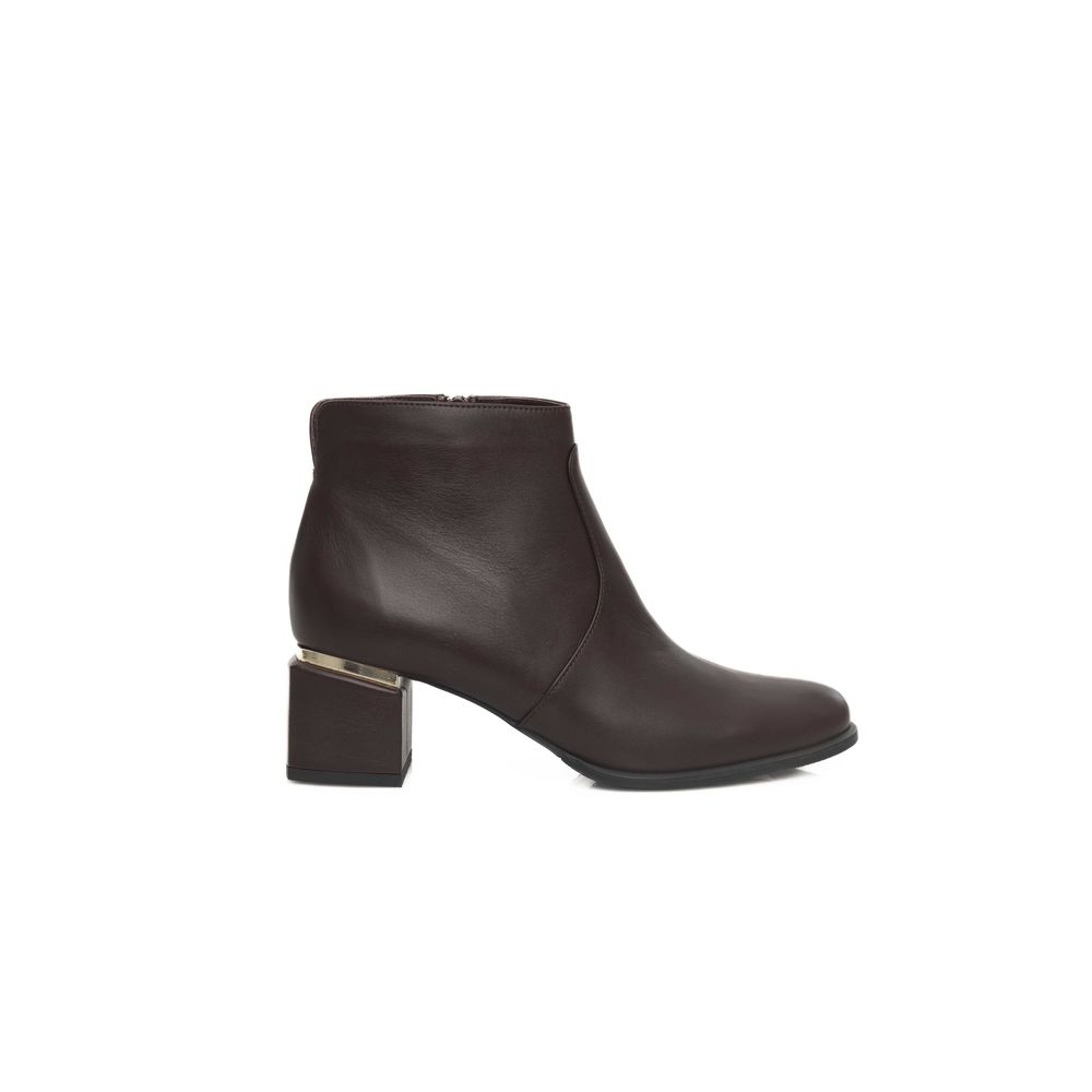 Cerruti 1881 Burgundy Cowhide Women Boot - ACCEXO