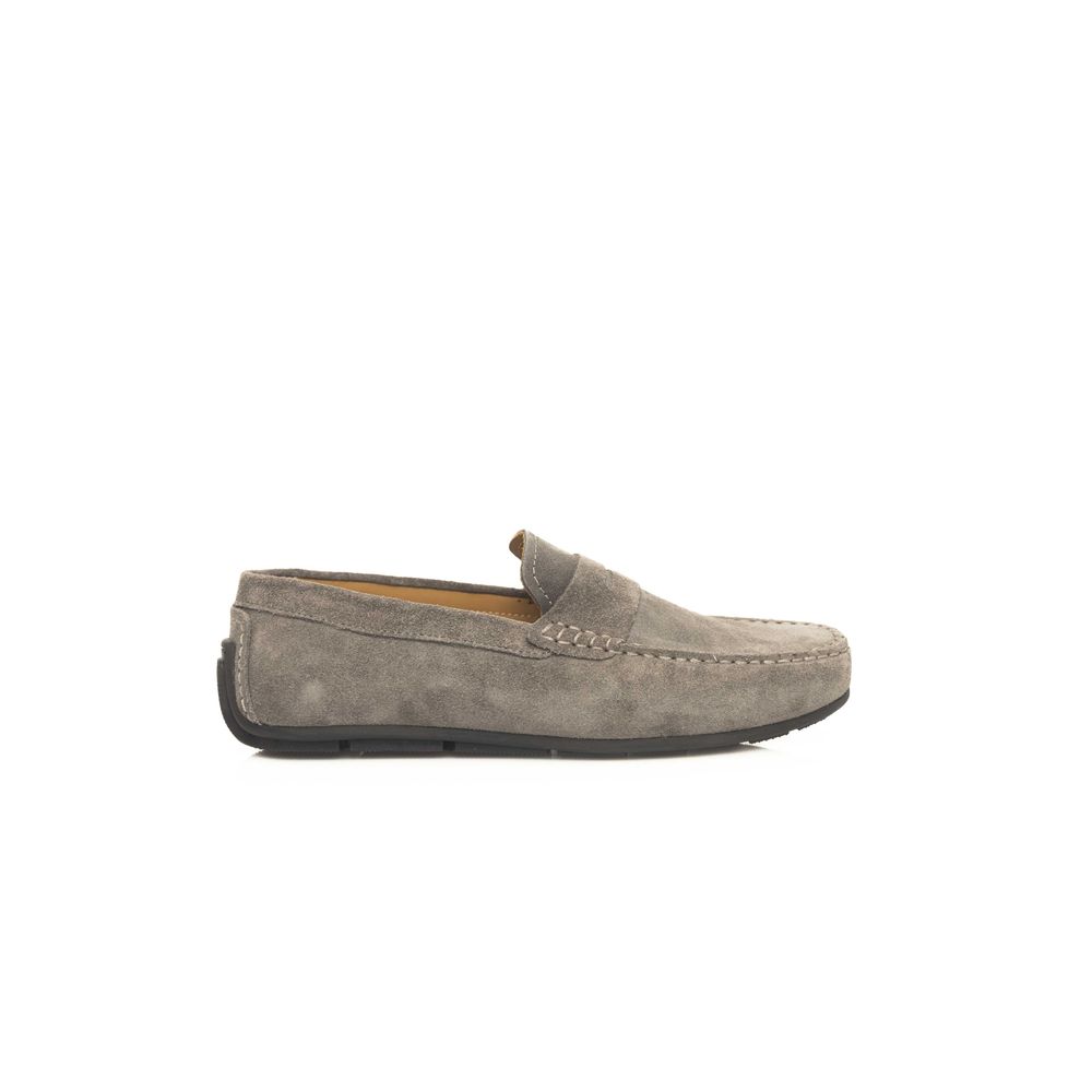 Cerruti 1881 Gray Cowhide Men's Loafer - ACCEXO