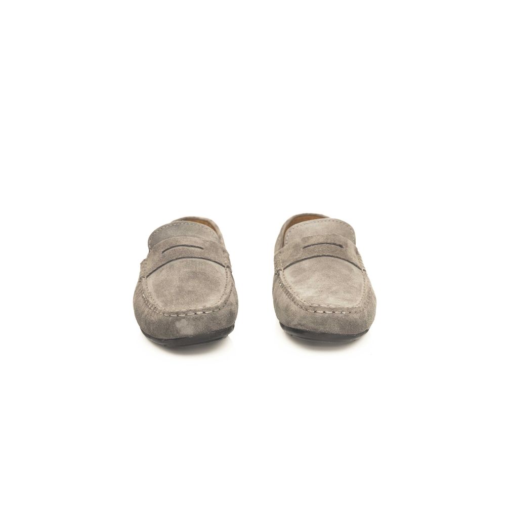 Cerruti 1881 Gray Cowhide Men's Loafer - ACCEXO