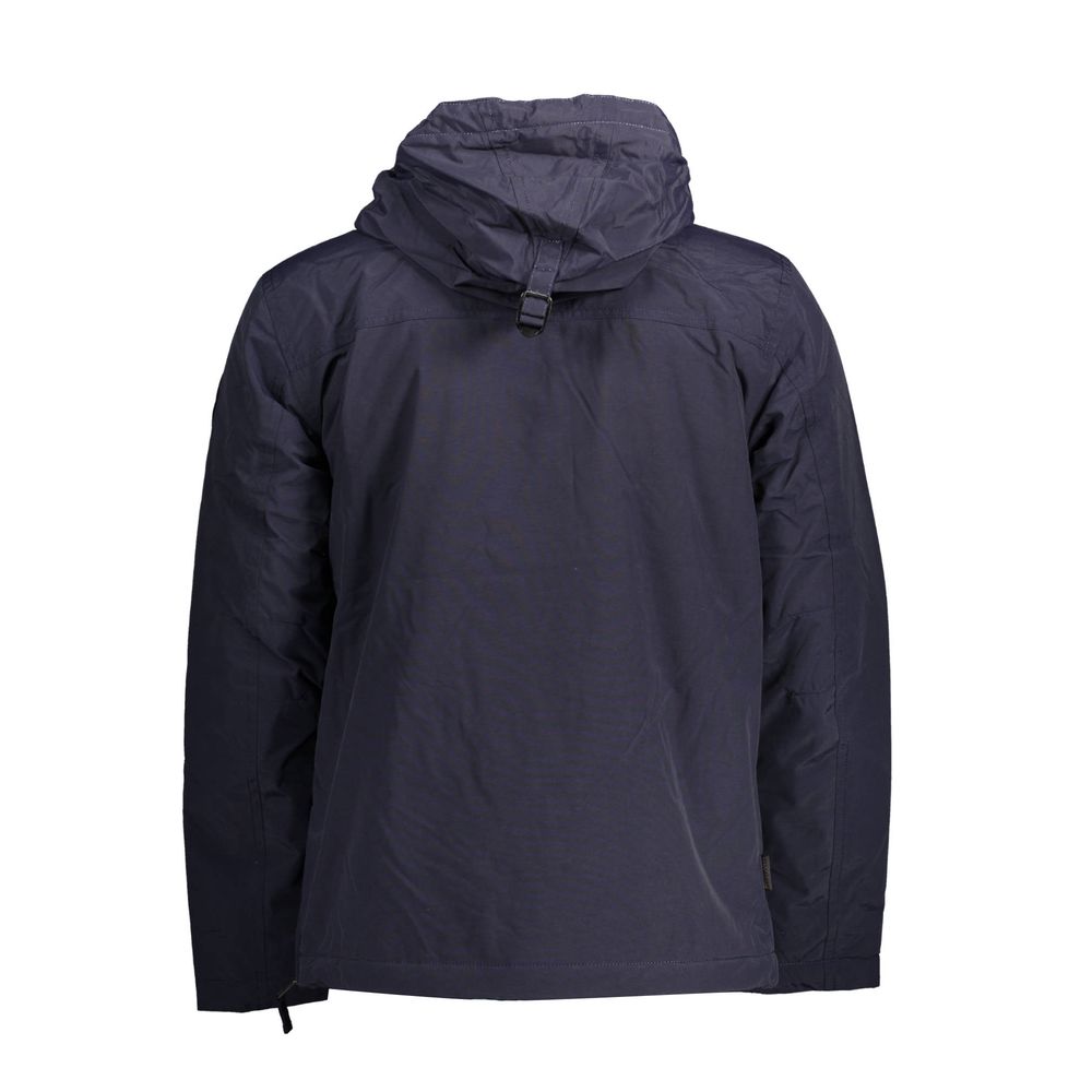 Napapijri Blue Polyamide Jackets & Coat - ACCEXO