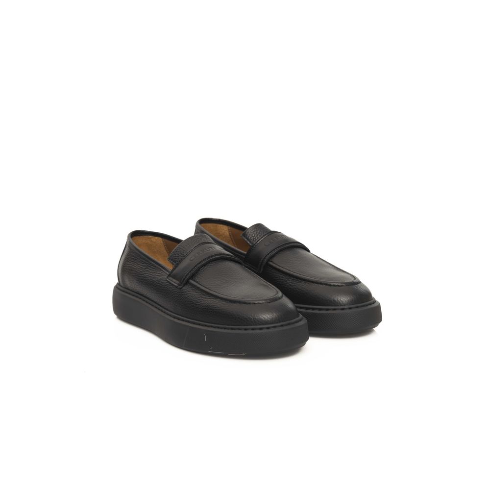 Cerruti 1881 Black Cowhide Loafer - ACCEXO