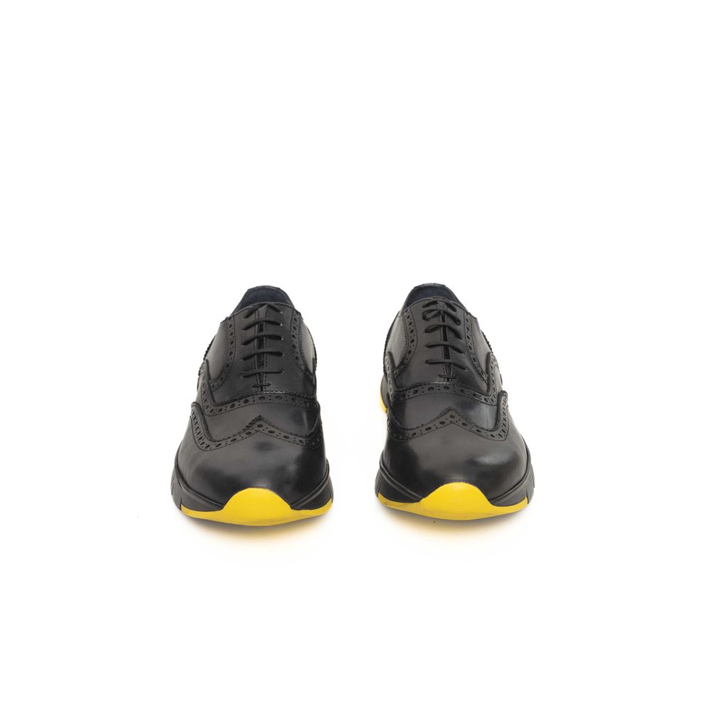 Cerruti 1881 Gray Cowhide Shoe - ACCEXO