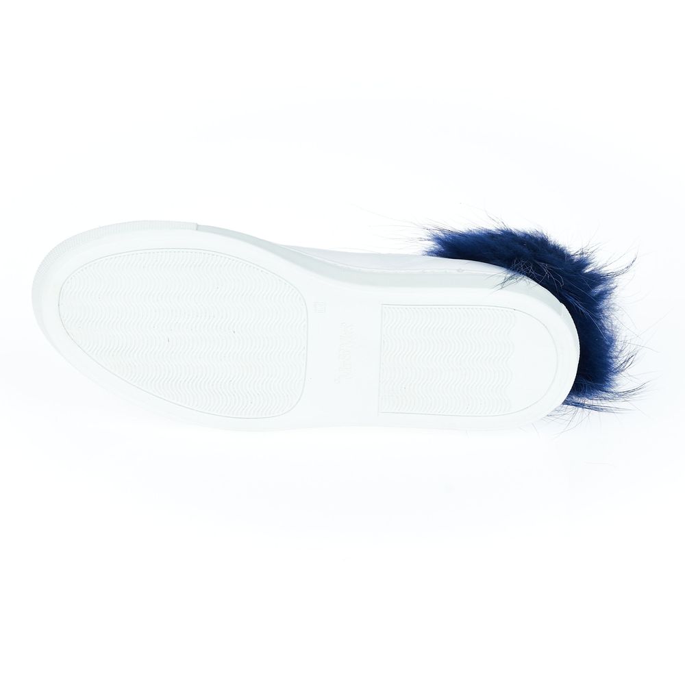 Mr&Mrs Italy White Textile Shoe - ACCEXO