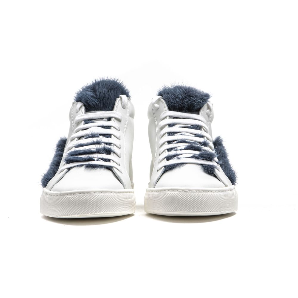 Mr&Mrs Italy White Leather Sneaker - ACCEXO