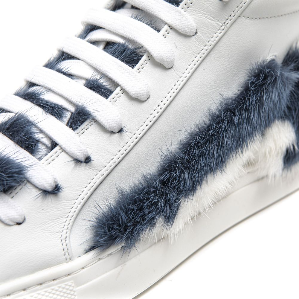 Mr&Mrs Italy White Leather Sneaker - ACCEXO