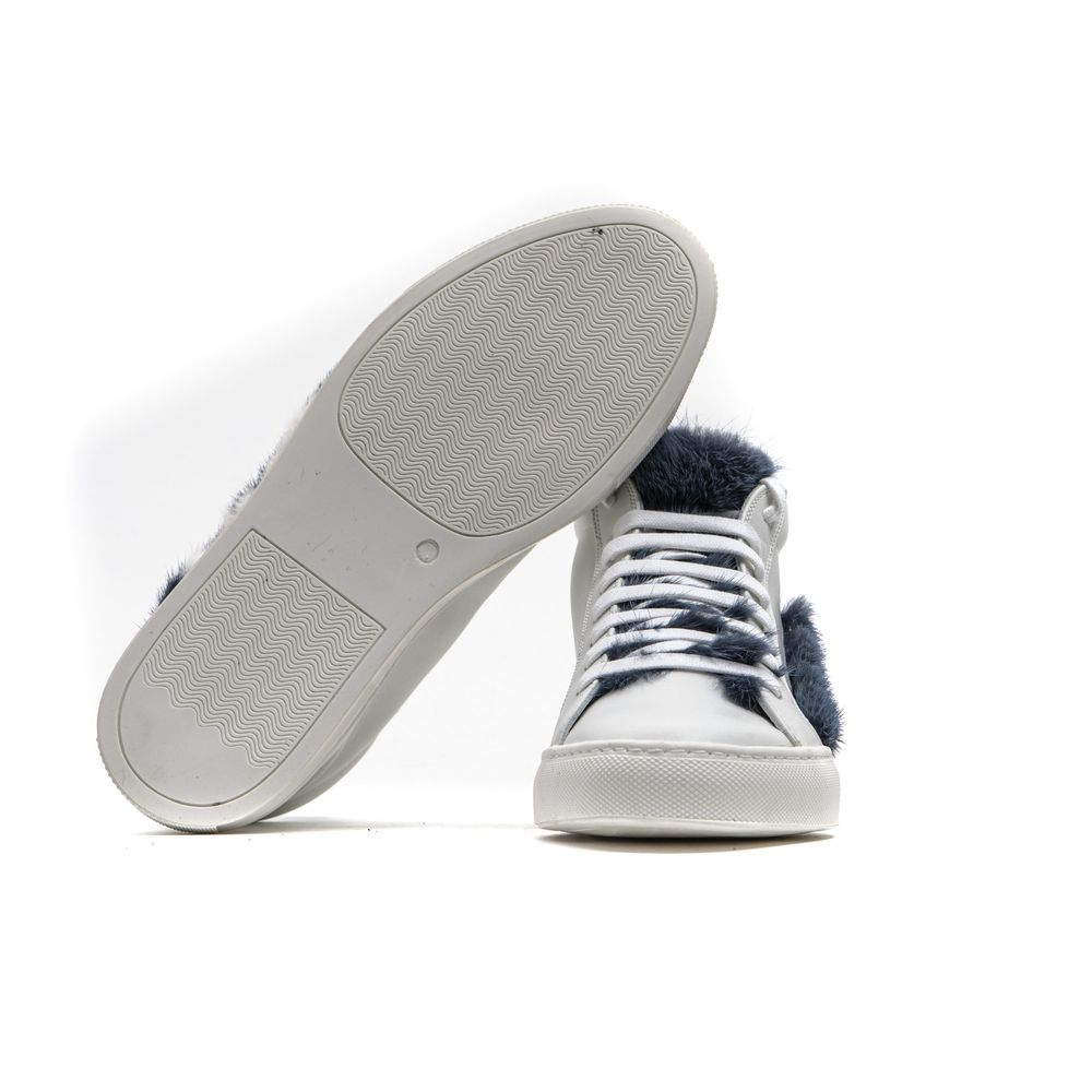 Mr&Mrs Italy White Leather Sneaker - ACCEXO