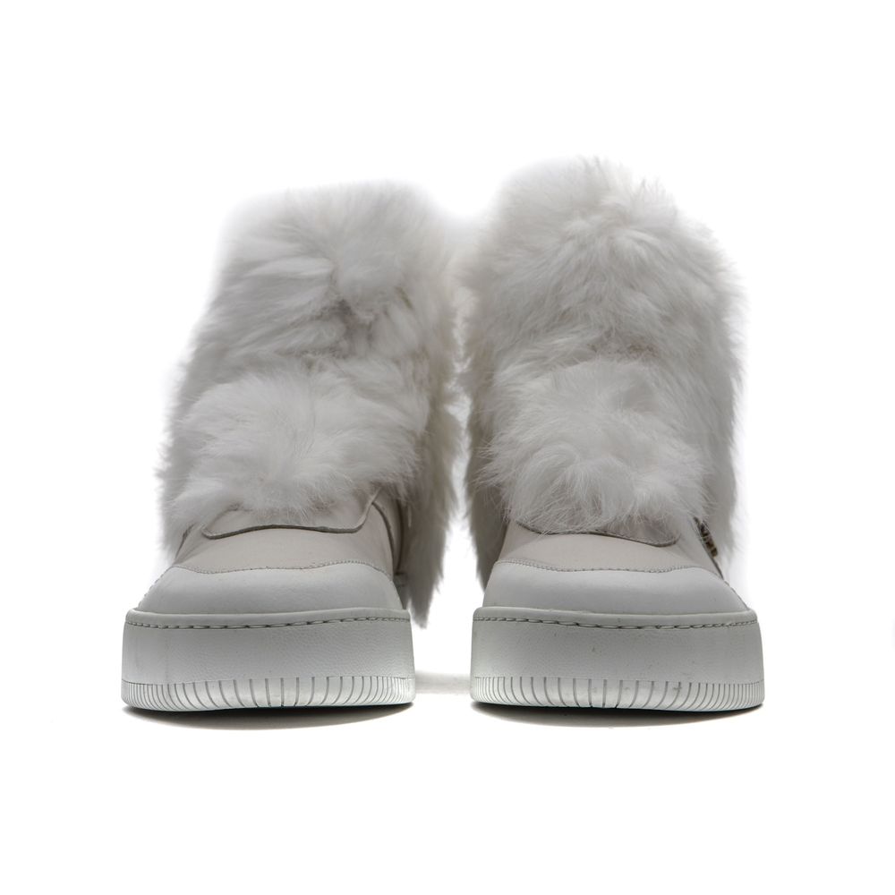 Mr&Mrs Italy White Cotton Sneaker - ACCEXO