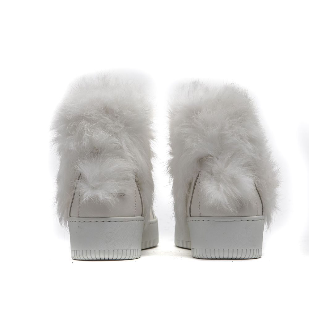 Mr&Mrs Italy White Cotton Sneaker - ACCEXO