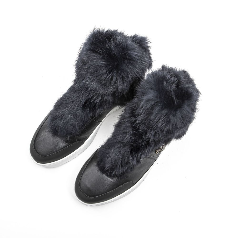 Mr&Mrs Italy Blue Cotton Sneaker - ACCEXO