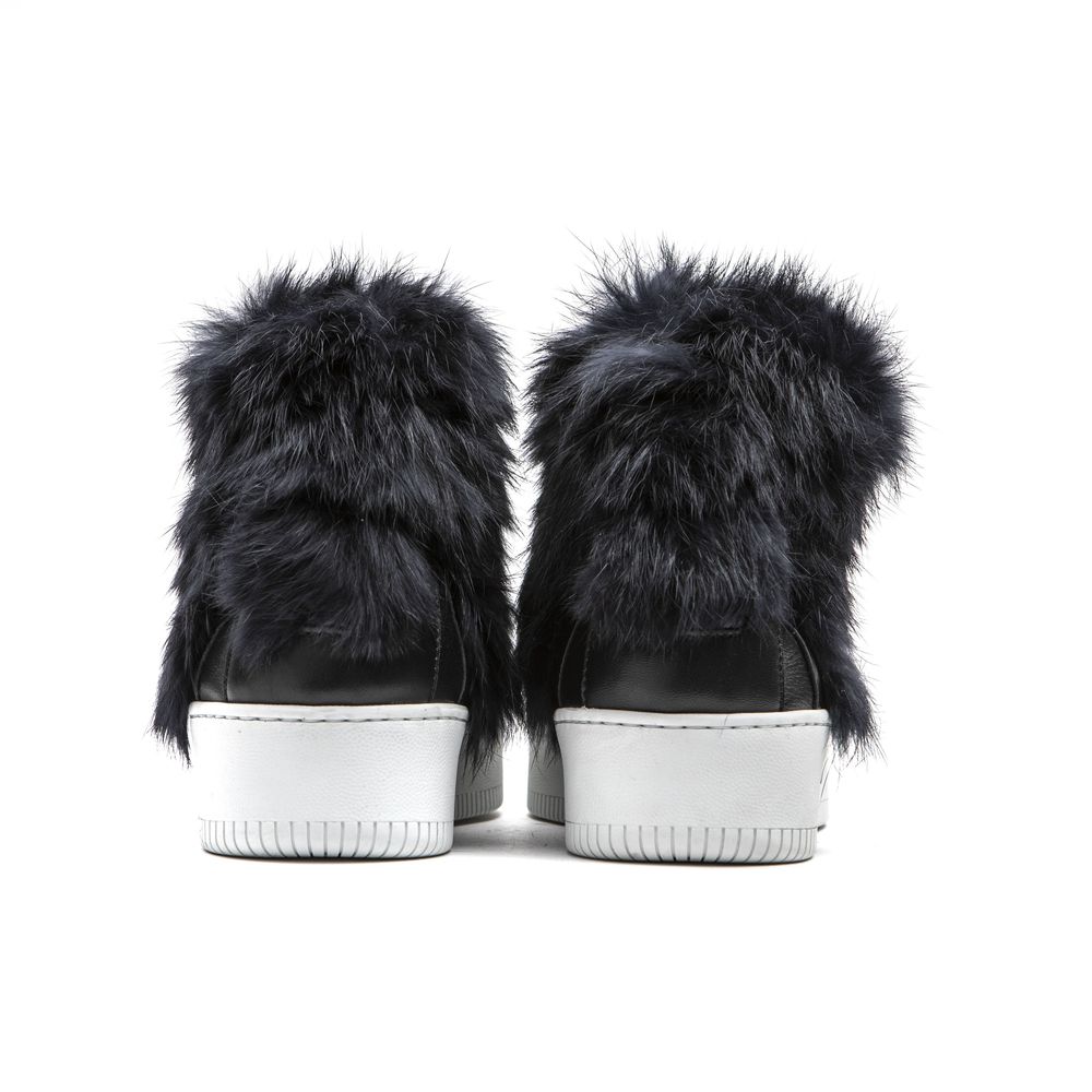 Mr&Mrs Italy Blue Cotton Sneaker - ACCEXO