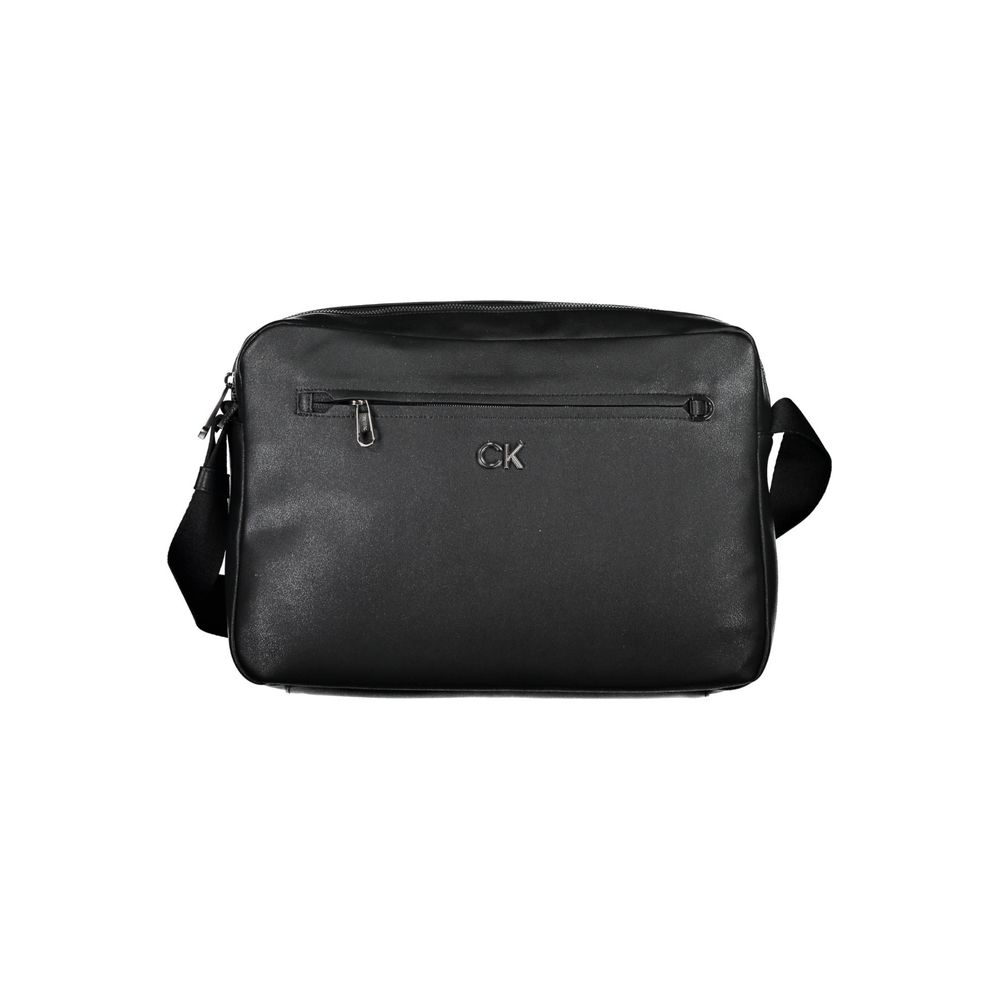 Calvin Klein Black Polyester Handbag - ACCEXO