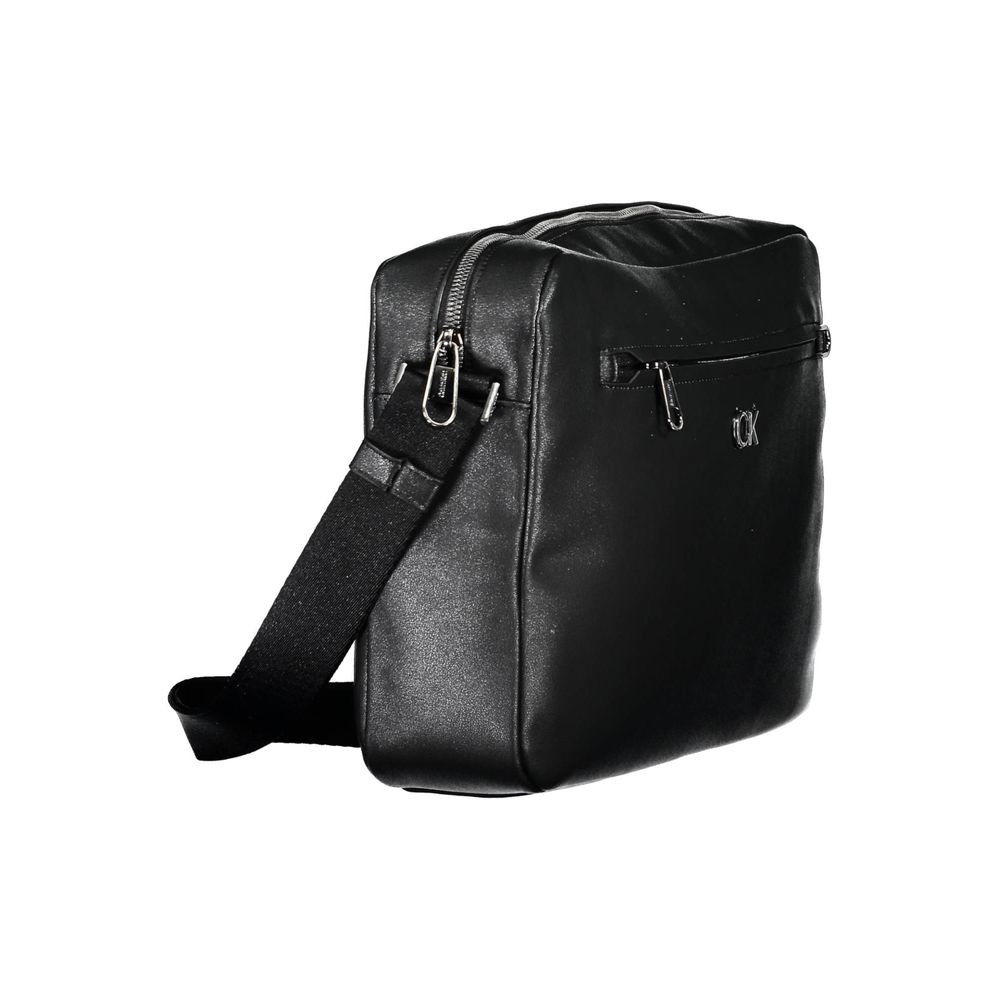 Calvin Klein Black Polyester Handbag - ACCEXO