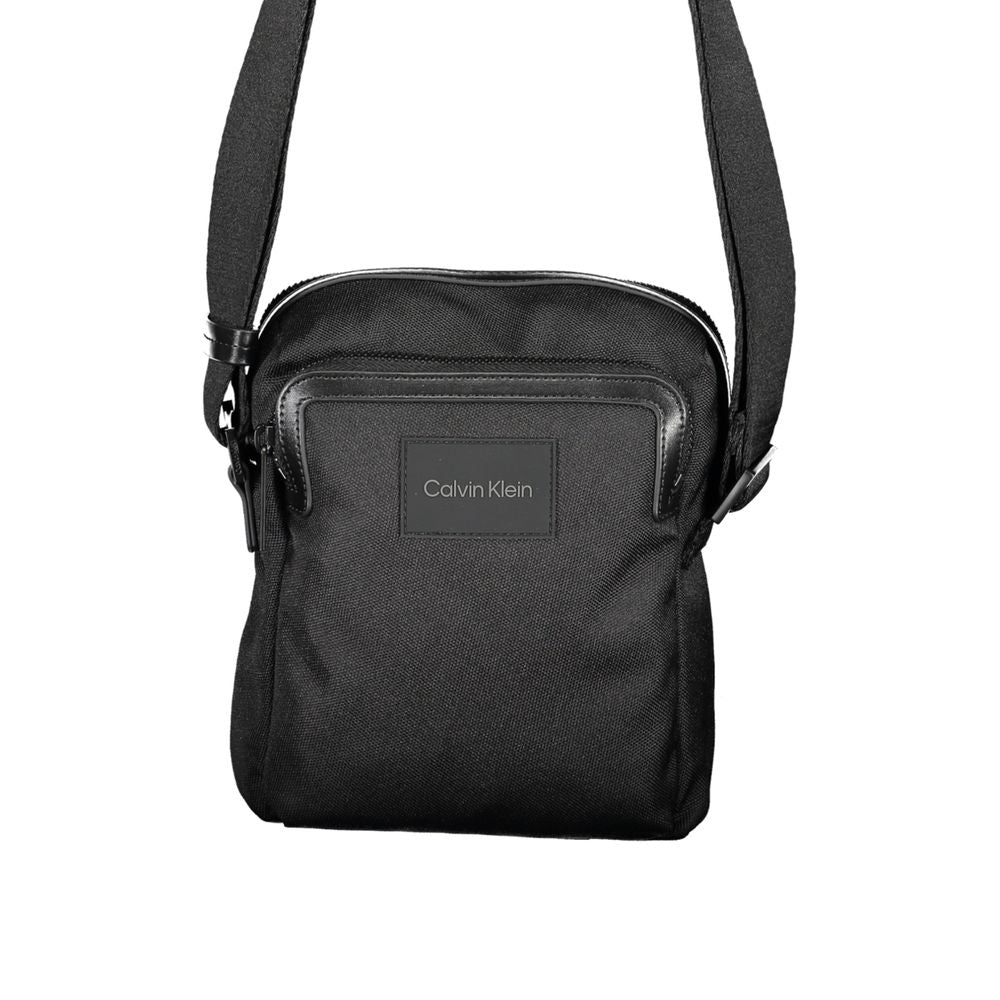 Calvin Klein Black Polyester Handbag - ACCEXO