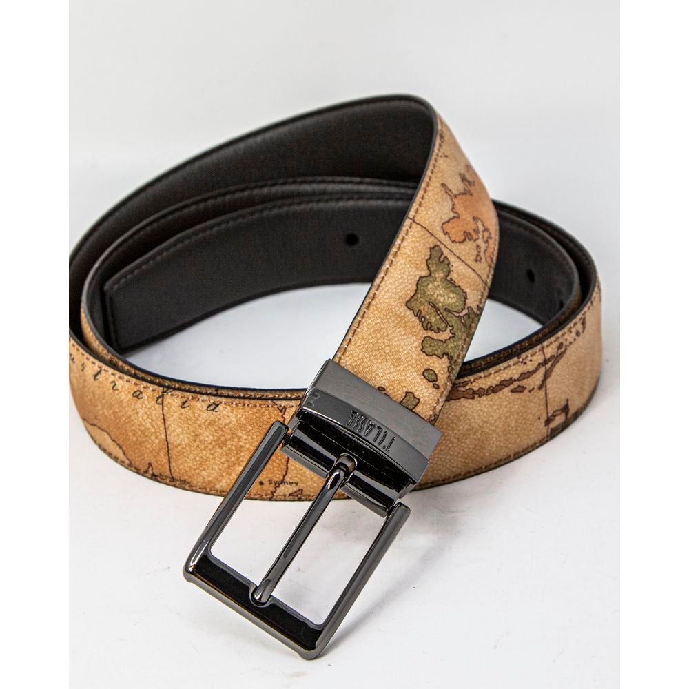 Alviero Martini Prima Classe Brown Leather Belt - ACCEXO