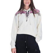 County of Milan White Cotton Hoody - ACCEXO