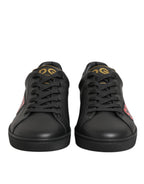 Dolce & Gabbana Black Street Life Low Top Men Sneakers Shoes - ACCEXO