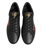 Dolce & Gabbana Black Street Life Low Top Men Sneakers Shoes - ACCEXO