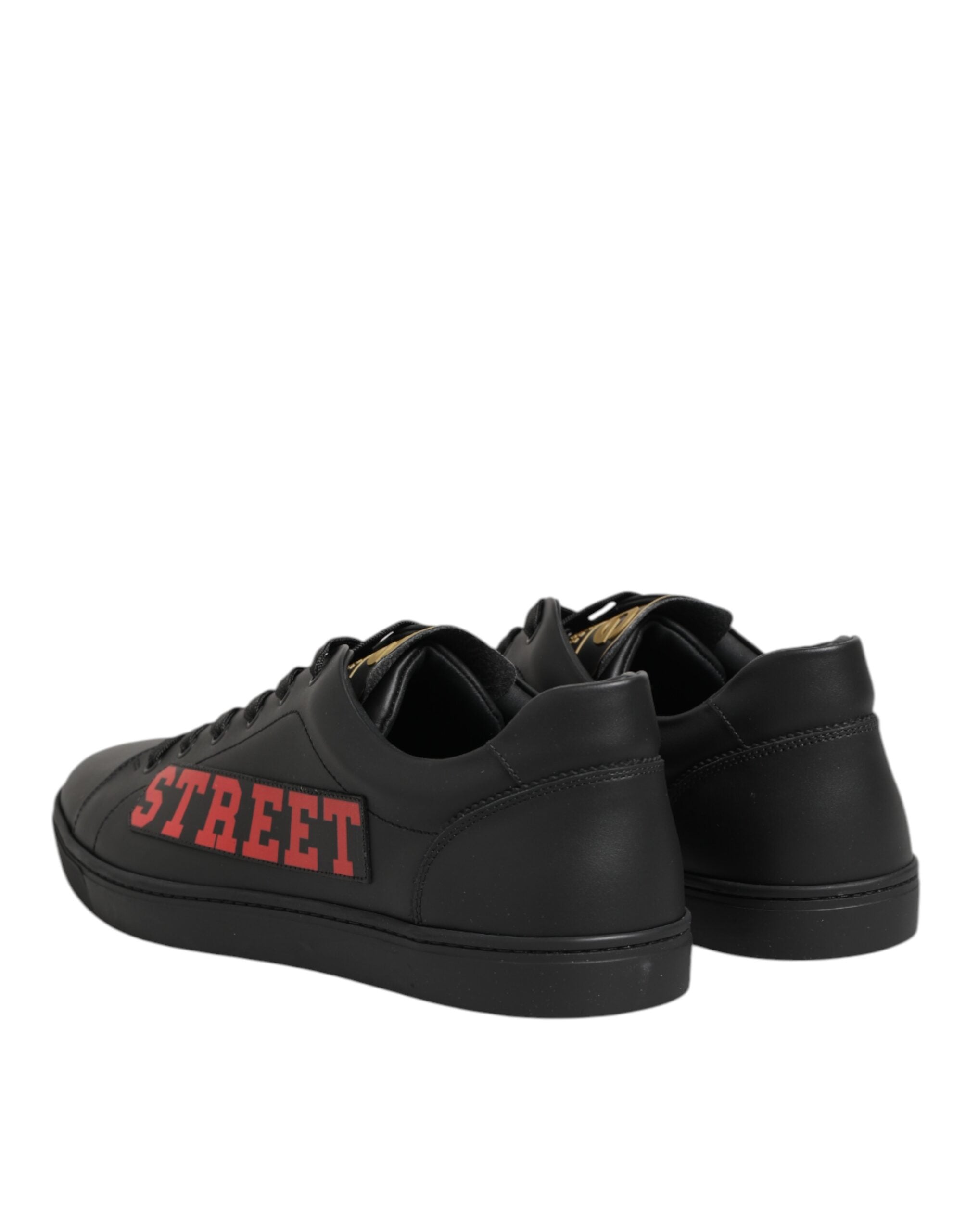 Dolce & Gabbana Black Street Life Low Top Men Sneakers Shoes - ACCEXO