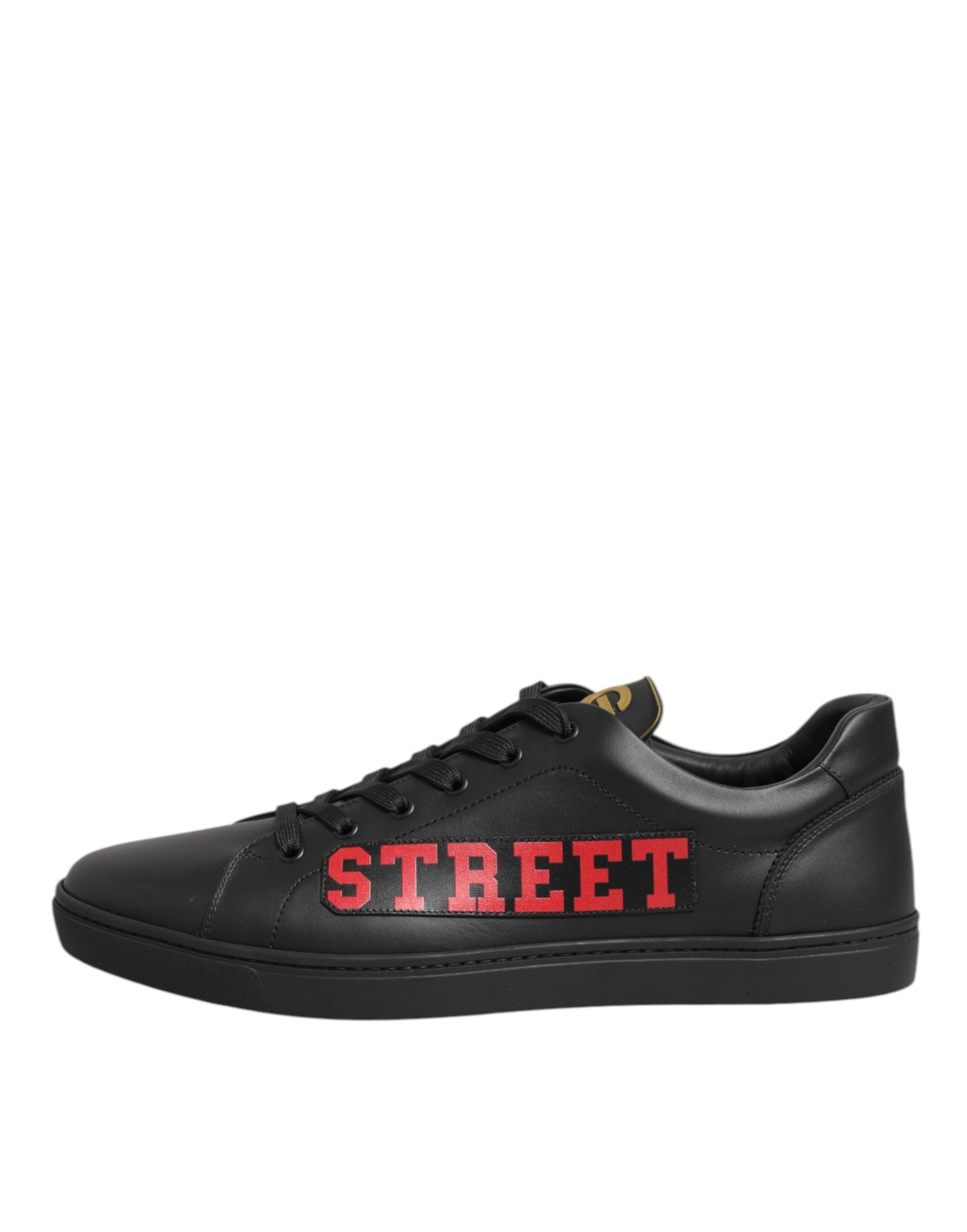 Dolce & Gabbana Black Street Life Low Top Men Sneakers Shoes - ACCEXO