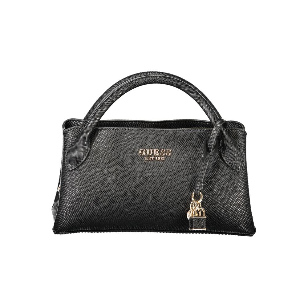 Guess Jeans Black Polyurethane Women Handbag