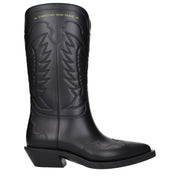 Christian Dior Black Cotton Boots